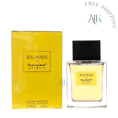 balmain monsieur 3.3 oz.